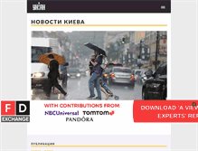 Tablet Screenshot of kiev.unian.net